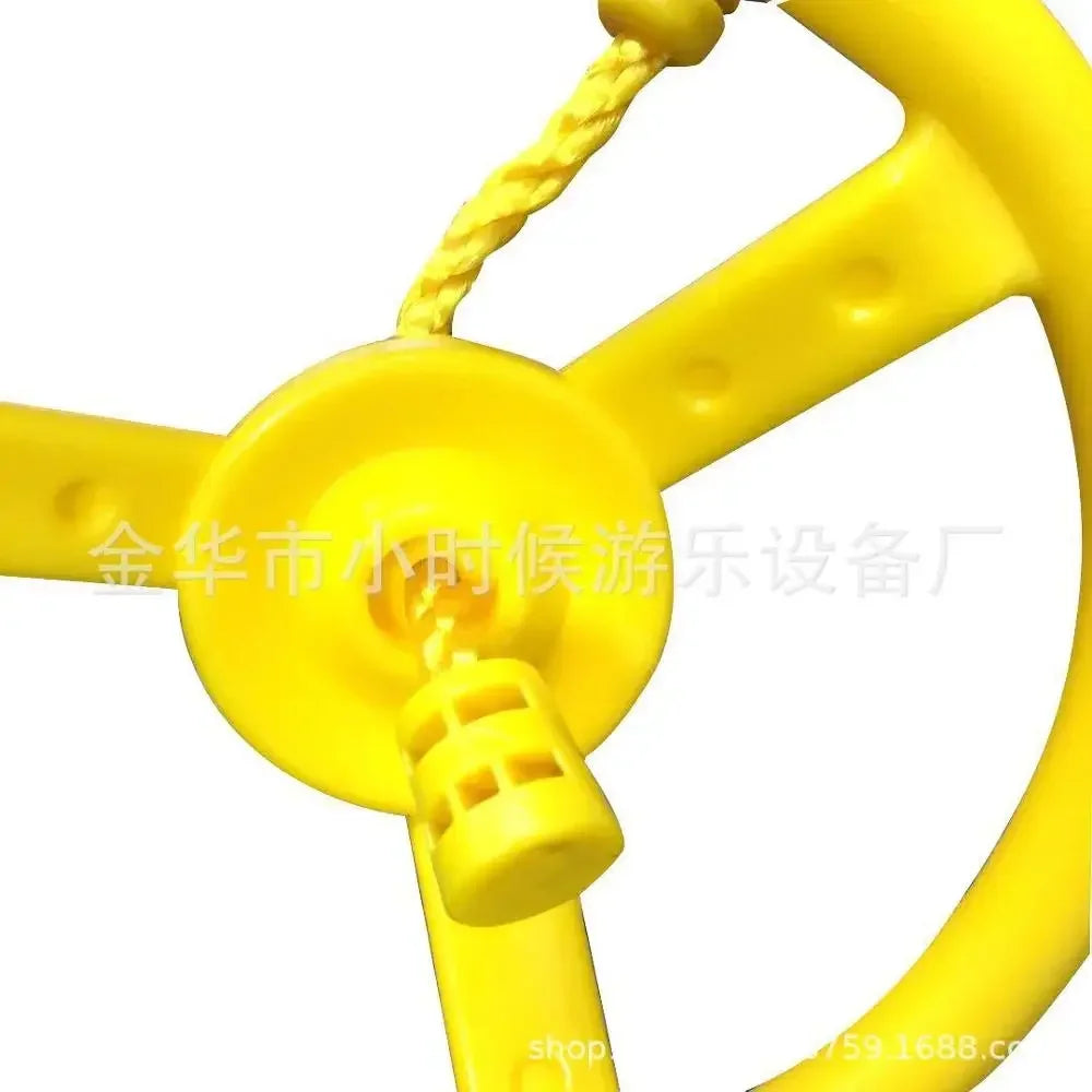 Kids Active Gym Toys Rings Swing Set Flying Gym Pull Up Function Outdoor Indoor Playground Swing for Kids’ Fitness & Sports Fun