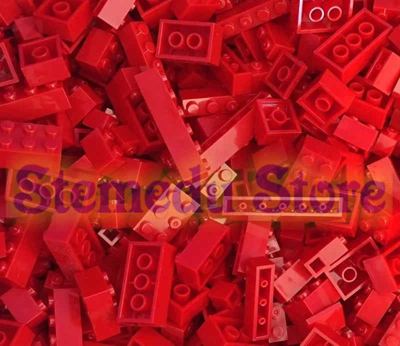 125/250g Building Blocks Bulk Lot Pack Sorted By Color Bricks Block Plate Toys Small Particles Bulk Compatible LeDUO