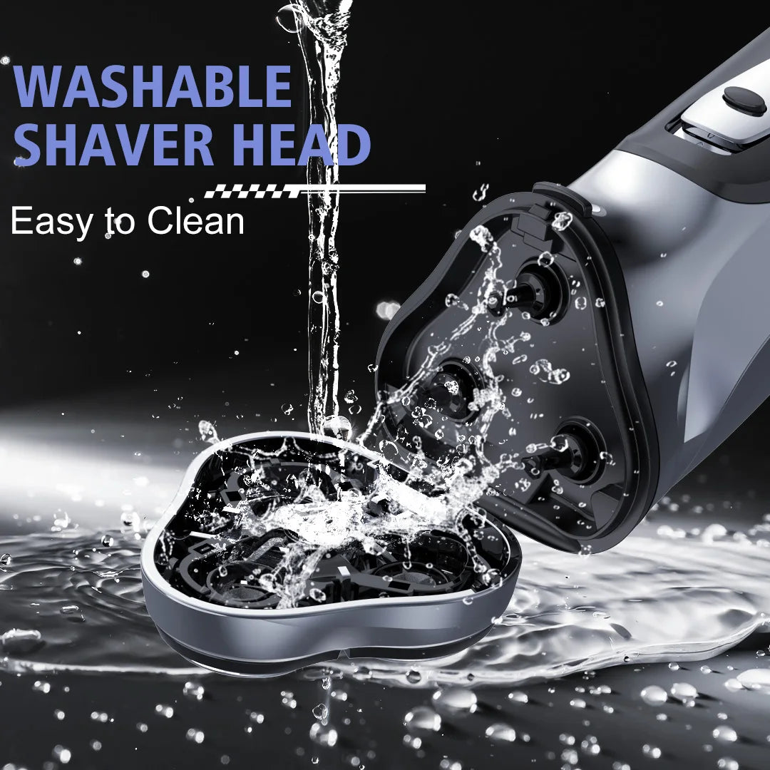 Sejoy BLASTO1 Electric Shaver for Men Rechargeable Electric Razor Triple Floating Head Shaving Machine Beard Trimmer Gift