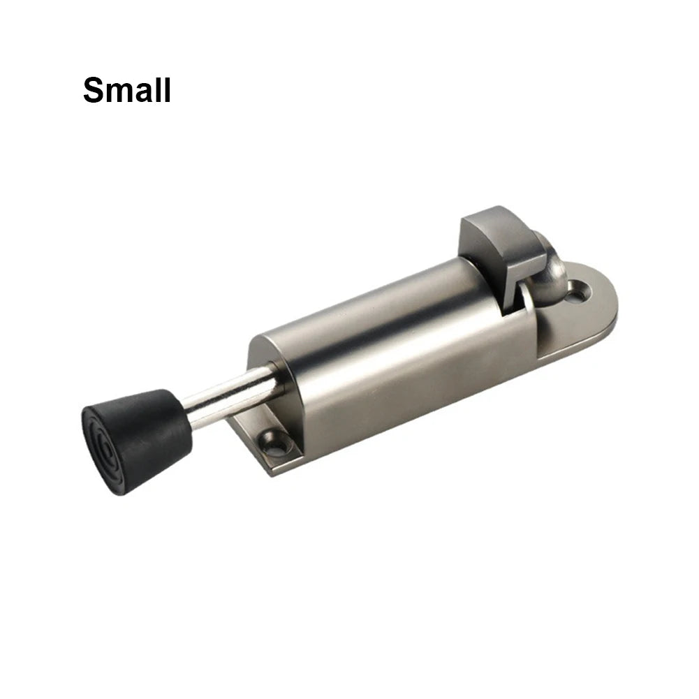 Telescopic Foot-Operated Holder Spring Loaded Heavy Duty Stopper Adjustable Position with Foot Brake Wedges for Door Bottom Seam