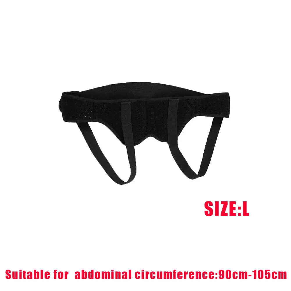 1Pcs Hernia Belt Truss for Inguinal or Sports Hernia Support Brace Pain Relief Recovery Strap with 2 Removable Compression Pads