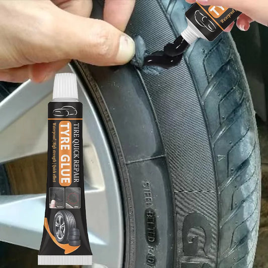 Black tire repair quick-drying liquid strong rubber glue Wear-resistant and high temperature-resistant Non-corrosive adhesive