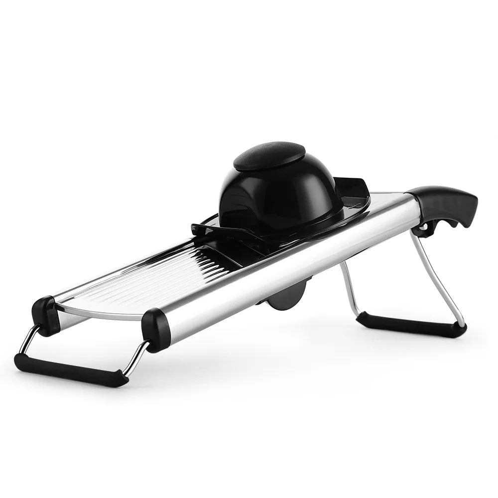 LMETJMA Mandoline Food Slicer Adjustable Mandoline Slicer Stainless Steel Mandolin Vegetable Chopper Vegetable Slicer Julienner