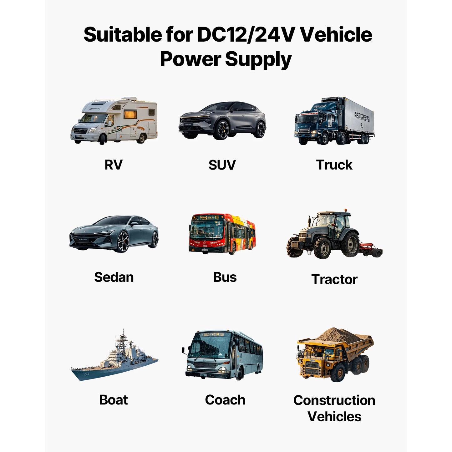 SucceBuy Diesel Heater 8KW DC 12V/24V All in One Portable Diesel Air Heater w/ Remote Control LCD Display Fast Heating Low Noise