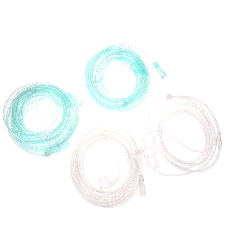 1.5/1.8/3/4/5M 1PCS Disposable Oxygen Tube Double Nasal Oxygen Tube Independent Packing Medical Care Machine Breathing Cannula