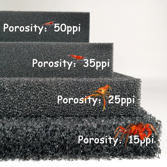Aquarium Accessories Practical Biochemical Decoration Cotton Sponge Aquarium Filter Fish Tank Pond Black Foam Sponge Tank