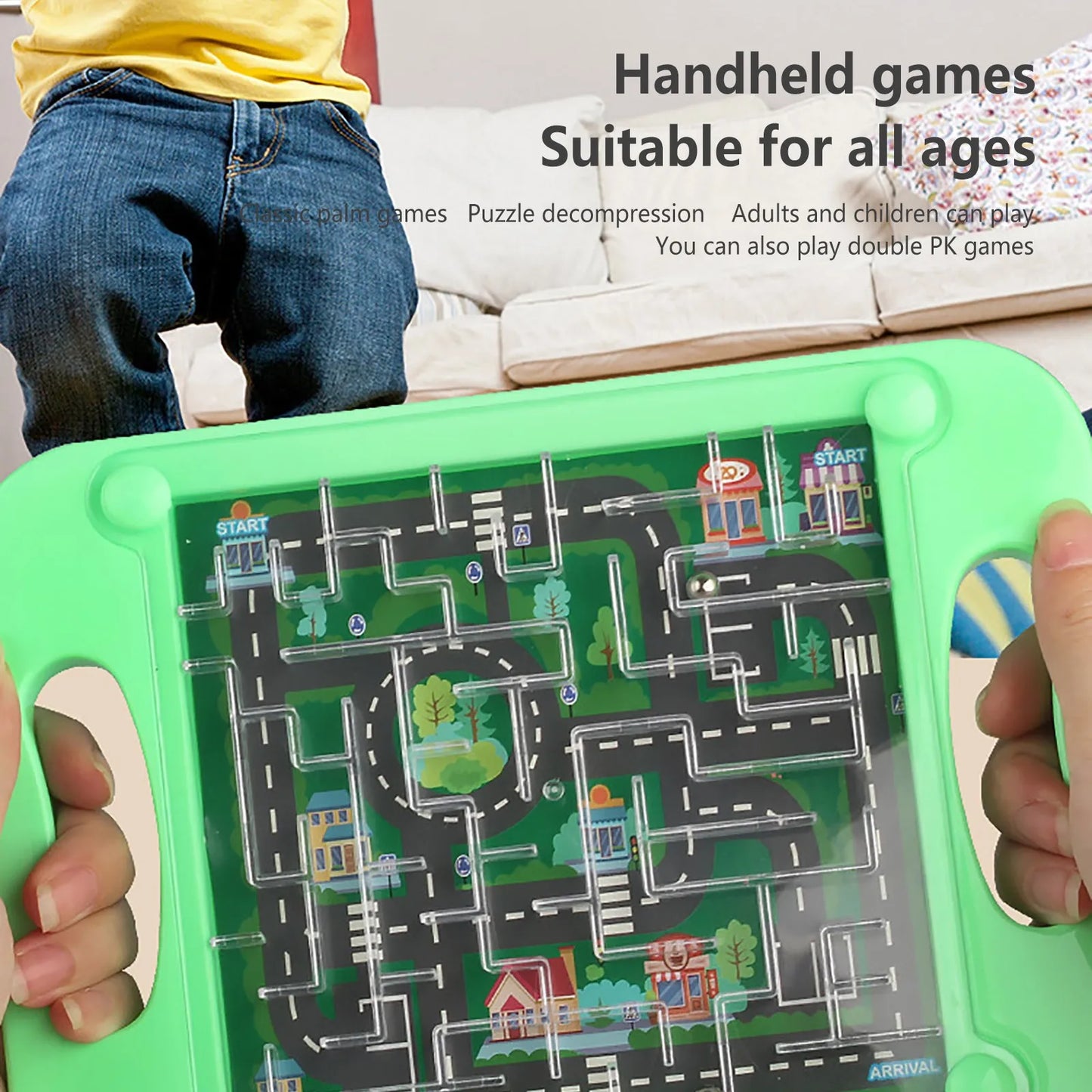 3D Maze Ball Kids Balance Gravity Memory Sequential Puzzle Montessori Early Education Gifts For Baby educational toys Game Gifts