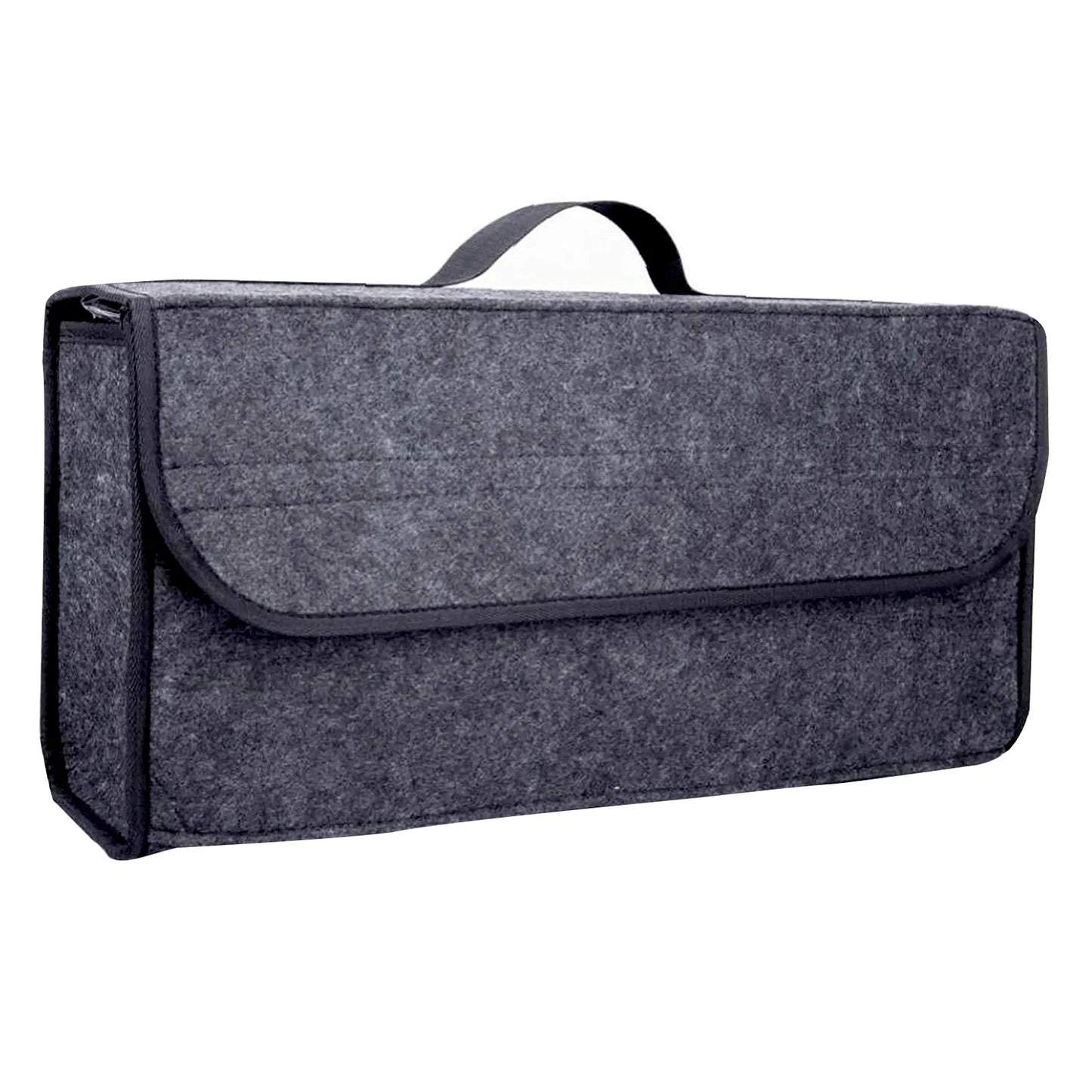 Large Anti Slip Compartment Boot Storage Organizer Tool Car Storage Bag Car Trunk Organizer Soft Felt Storage Box Accessories