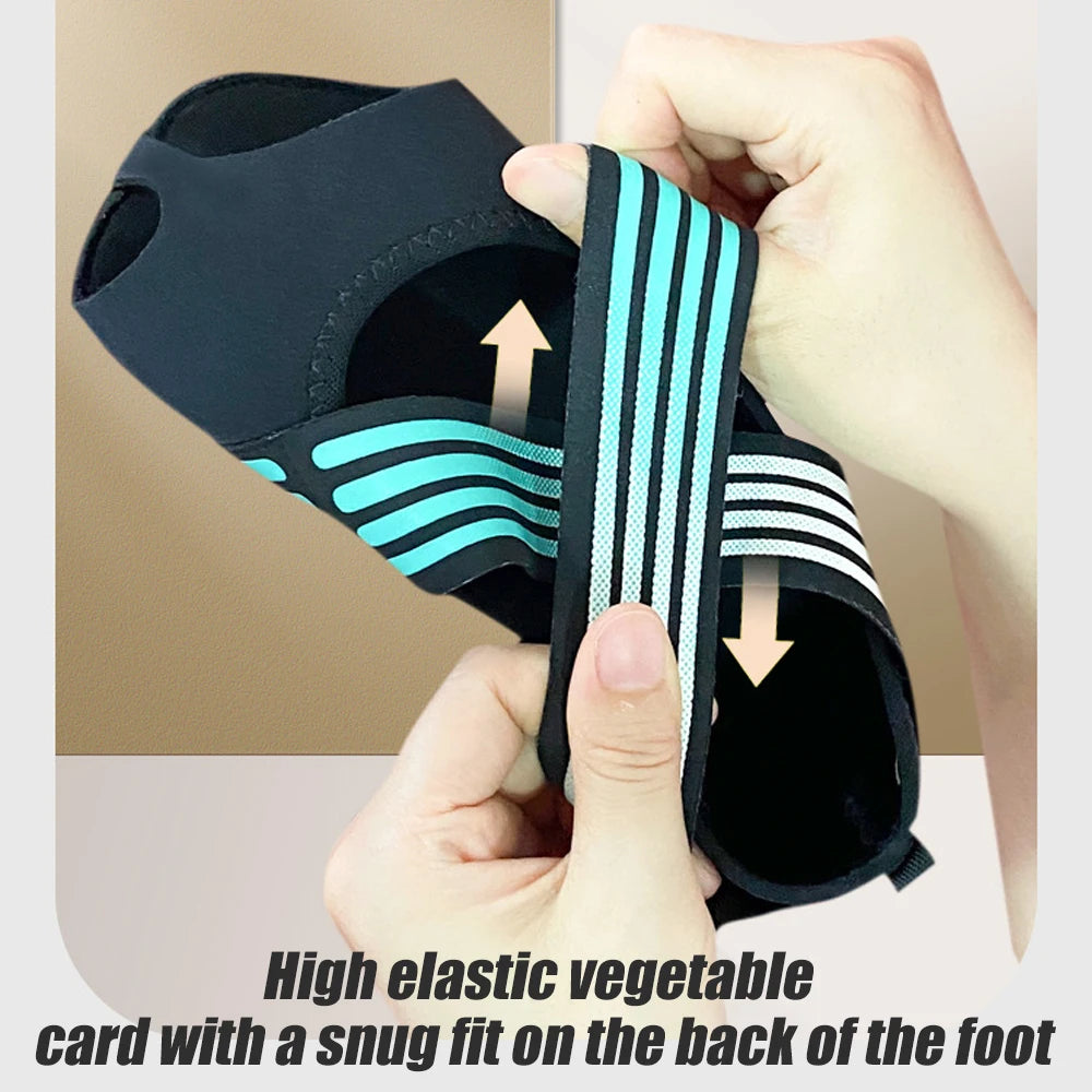 1 Pair Non Slip Pilates Socks,Yoga Socks for Women, Women's Yoga Socks, Clasped Pilates Socks for Ballet Pilates Barre Dance
