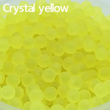 1000pcs/Bag Refill Hama Beads Puzzle Mixed crystal Magic Beads DIY Water Spray Beads Ball perlen Toys For Children