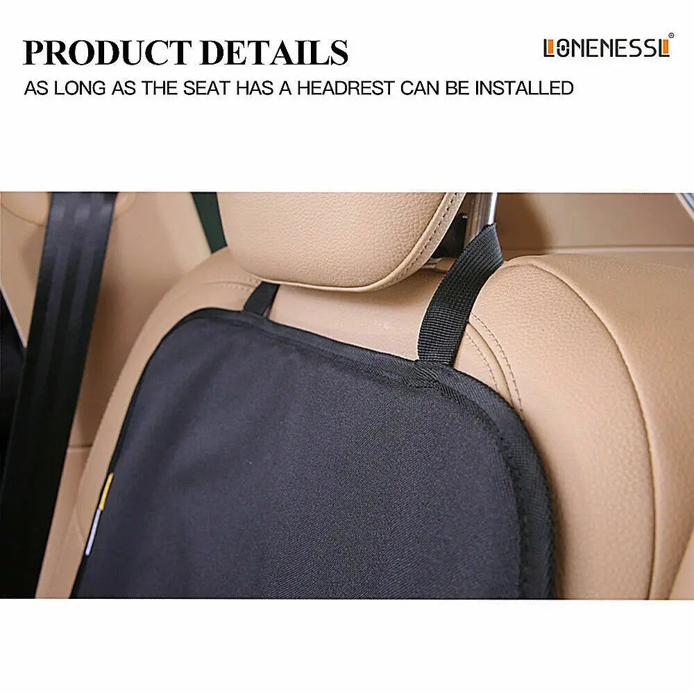 1/2pcs Child Car Seat Cover Under Seat Leather Saver Protector Mat Anti-Slip Safety