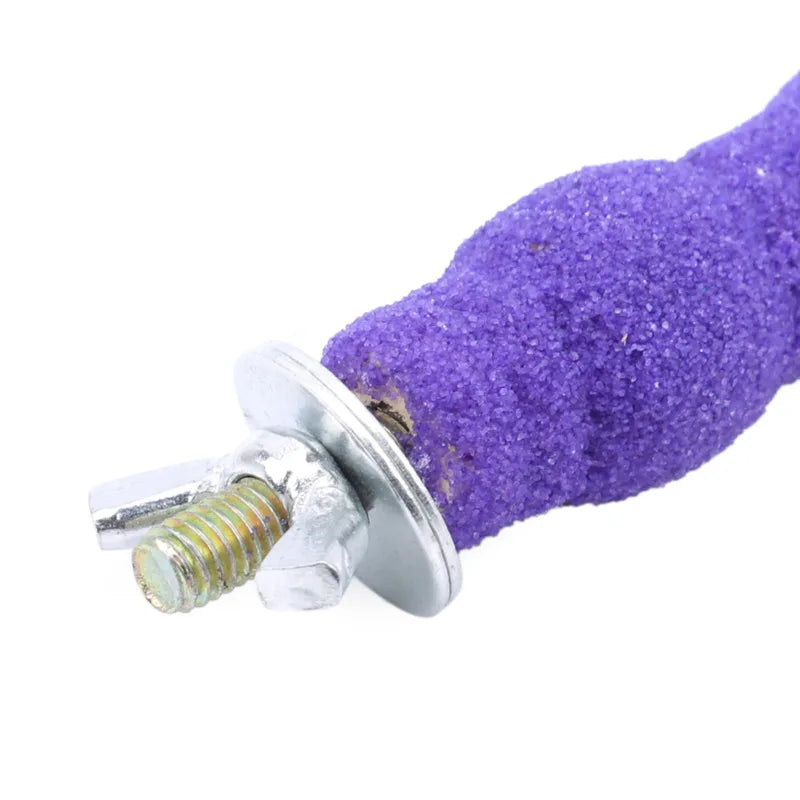 Pet Paw Grinding Stick Bird Parakeet Parrot Toy Bird Toy Grinder Grinding Rod Gripper Pet Supplies Bird Grinding Claw Toys 2030