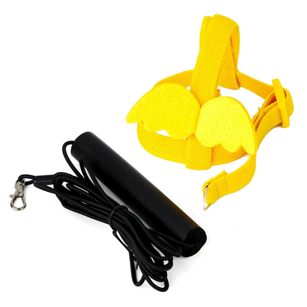 Adjustable Parrot Bird Harness Leash Set Anti-bite Training Harness Parrots Outdoor Flying Rope Cockatiel Small Birds Supplies