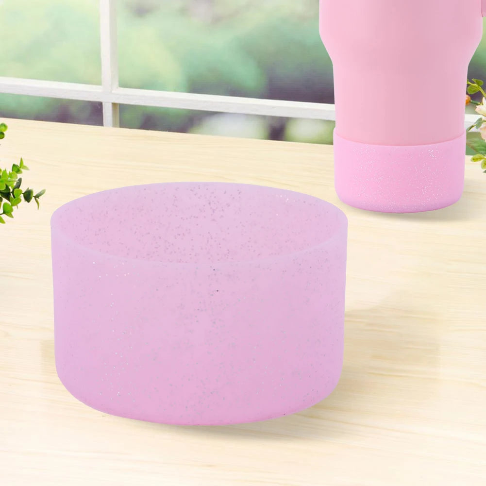 Silicone Water Bottle Boot Anti-Slip Bottom Cover Heat Insulation Bottom Protector for Stanley 20-40oz Water Bottle