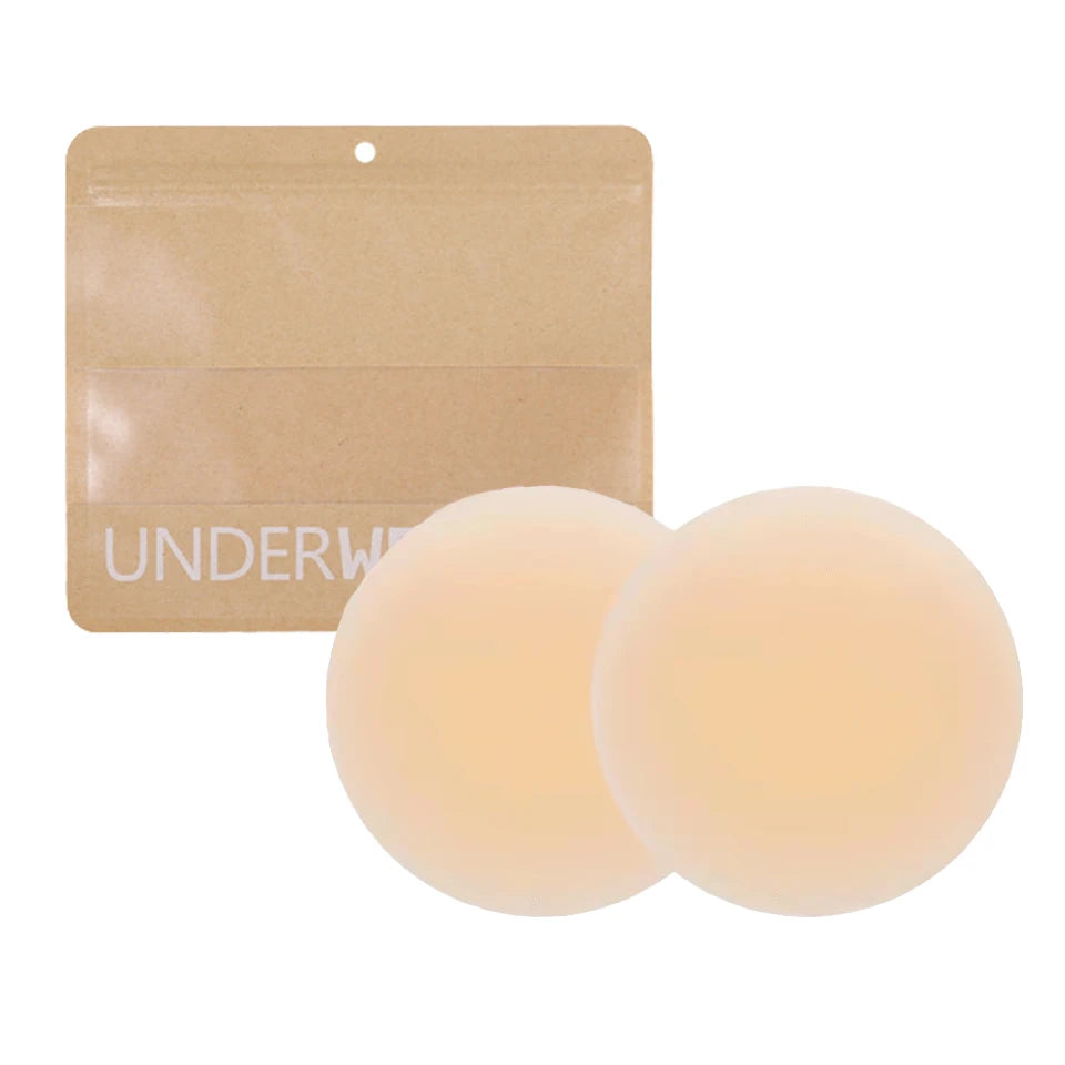 Silicone Nipple Covers Pasties Reusable Adhesive Seamless Sticky Bra Waterproof Invisible Boob Tape Breast Petals