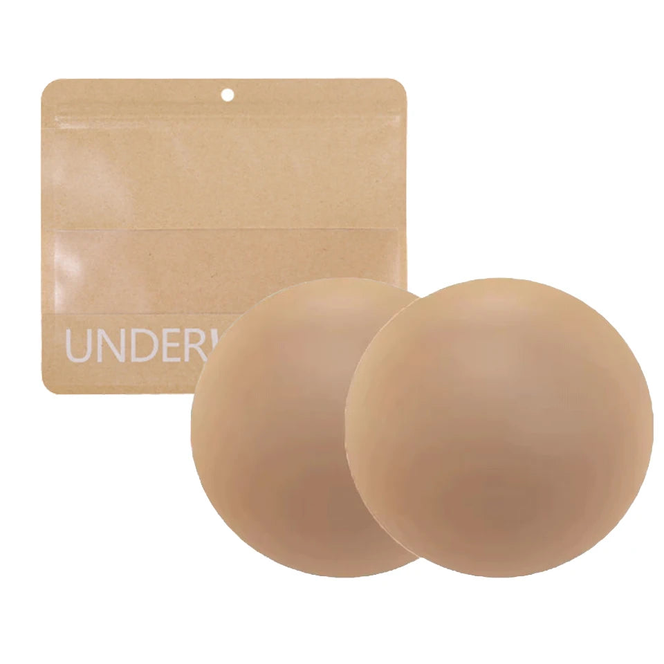 Silicone Nipple Covers Pasties Reusable Adhesive Seamless Sticky Bra Waterproof Invisible Boob Tape Breast Petals