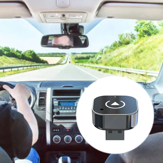 2 in 1 Wireless CarPlay Android Auto Adapter Smart Box Convert Wired To Wireless Auto Connect Plug & Play for Factory Wired Cars