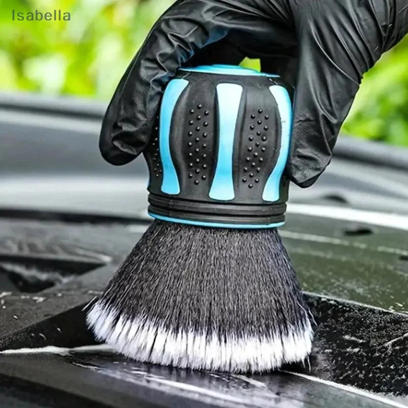 Soft-bristled Car Interior Dust Cleaning Brush,Tire Edge Crevice Brush,Detail Cleaning Tool