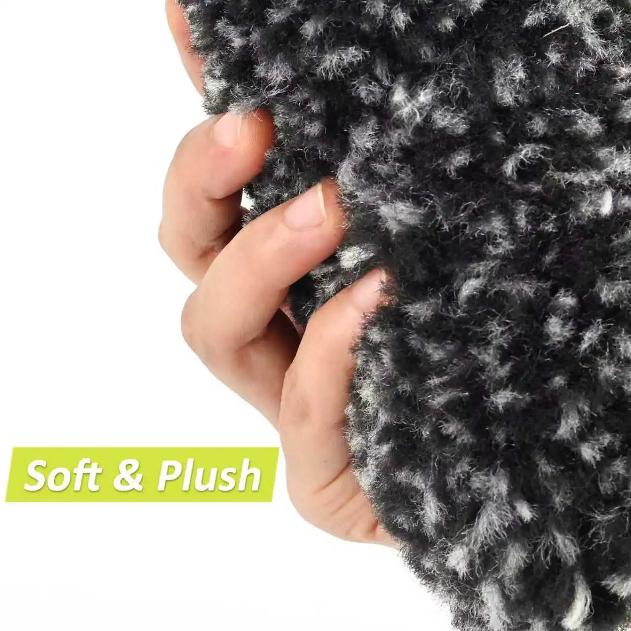 BEAR FORCE Gray-Green Wheel Rim Cleaning Brush,Non-Metal Soft Synthetic Wool Bristles, High Water Absorbency, for Car Wheels