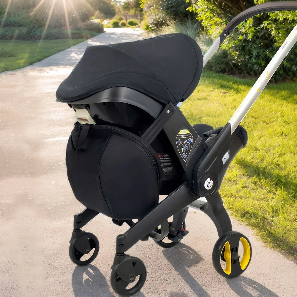 Baby Car Seat Storage Bag Shopping Bag Compati For Doona & FooFoo Stroller Knapsack Shoulder Travel Baby Stroller 2027