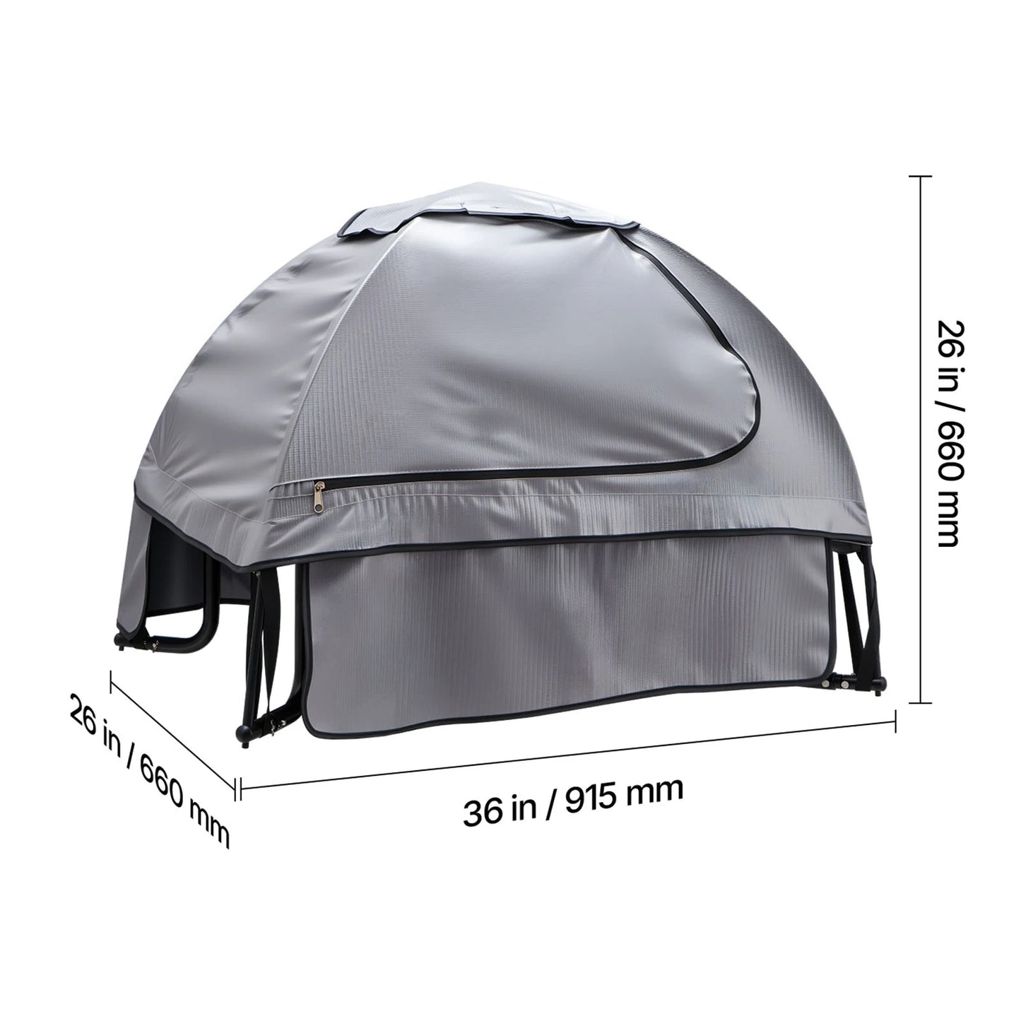 SucceBuy Generator Cover 34x24x21In Waterproof Universal Generator Cover for Most Generators 3500-12000W with 420D Oxford Fabric