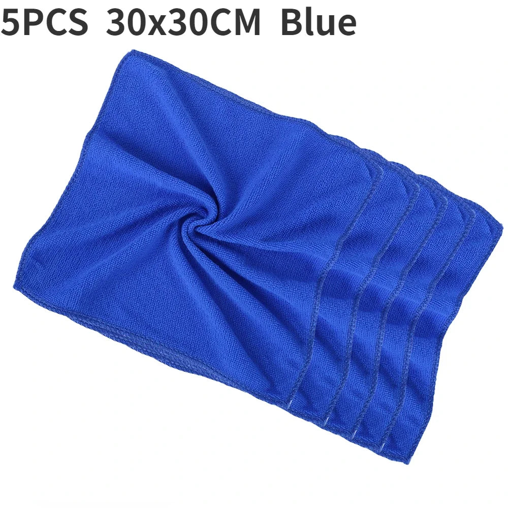 Microfiber Cleaning Cloths Lint Free Microfiber Cleaning Towel Cloths Reusable Cleaning Towels w/ Super Absorbent for Car Window