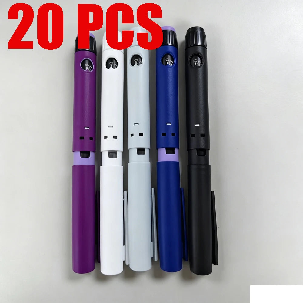 Rotary Push Disposable Sterile Insulin Injection Pens Adjustable Growth Hormone Dosage 60U Magic Beauty Injection Pen