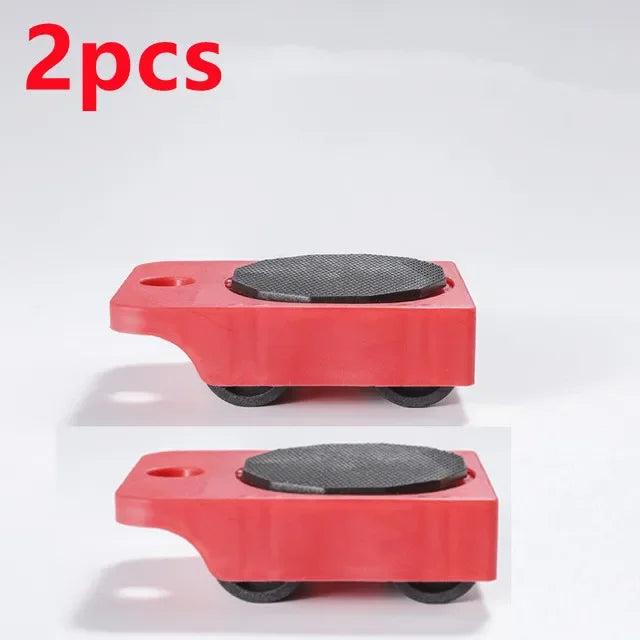 Multipurpose Furniture Mover Set – 2/4/5pcs Heavy Duty Rollers For Effortless Moving & Lifting