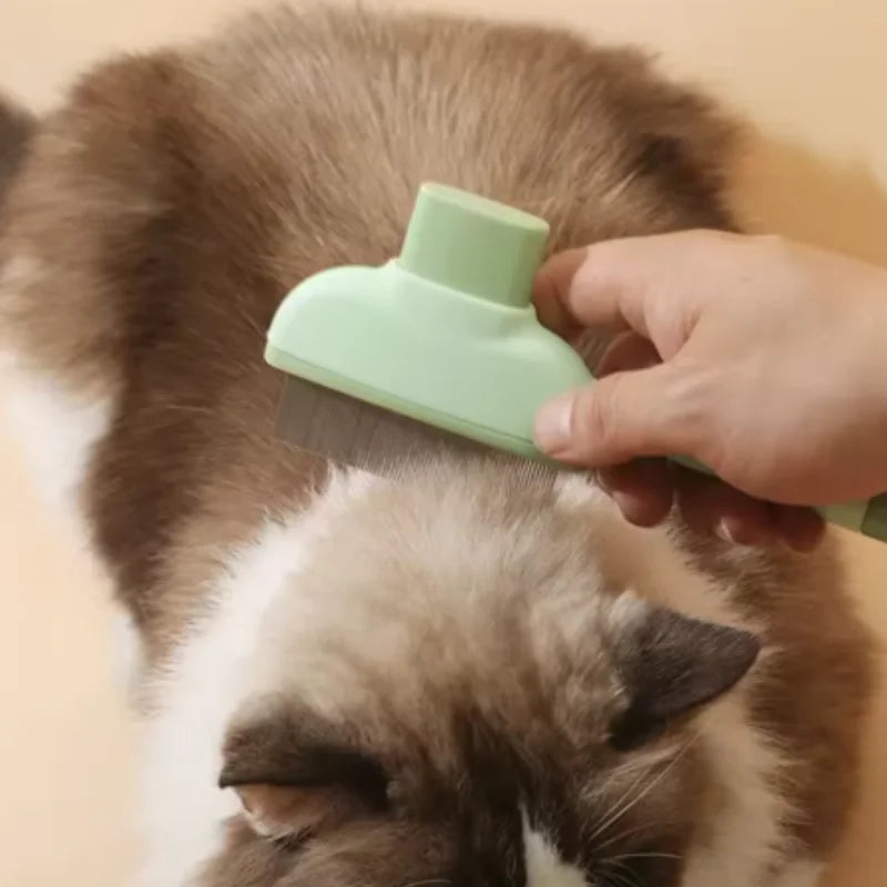 Professional Pet Deshedding Brush Ergonomic Grooming Brush Multifunctional Dog Cat Hair Remover Shedding Groom Tool