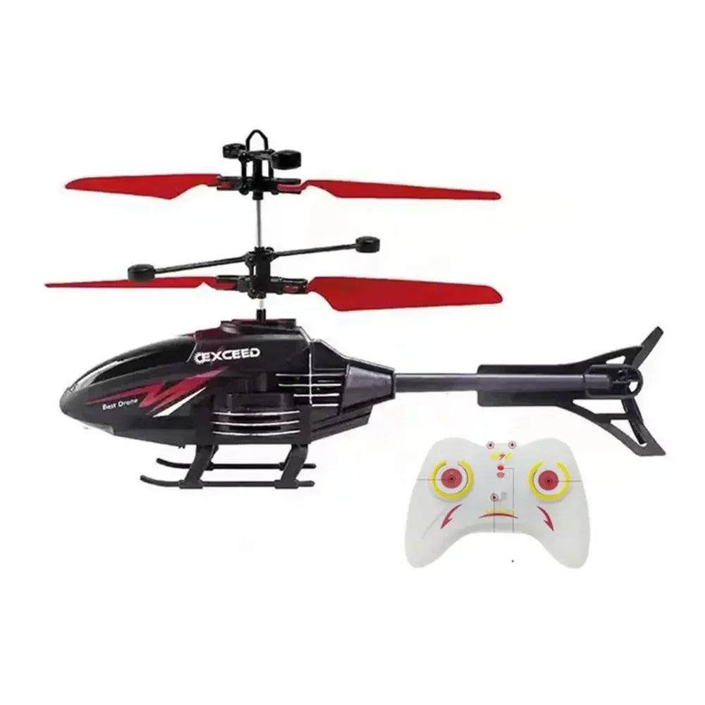 Hobbies Rechargeable Mini Drone Remote Control Plane Flying Helicopter Toy RC Helicopters