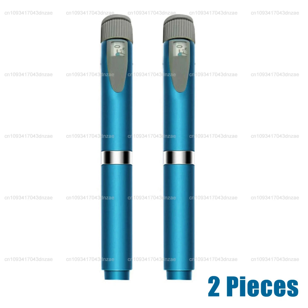 Reusable Injection Pen Magic Pen Kit+3ml Sterile Cassette Bottle Cartridges+32/31G 4/6/8mm Disposable Pen Tip for Lilly Insulin