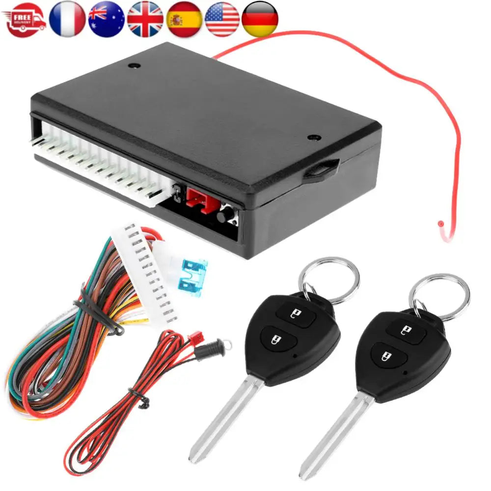 Car Remote Central Kit Vehicle Door Lock Locking Alarm Keyless Entry System