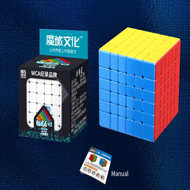 MOYU Meilong Series Speed Magic Cube 2x2 3x3 4x4 5x5 6x6 7x7 8x8 Polaris Puzzle Magic Cube Education Learnning Cubo Magico Toys