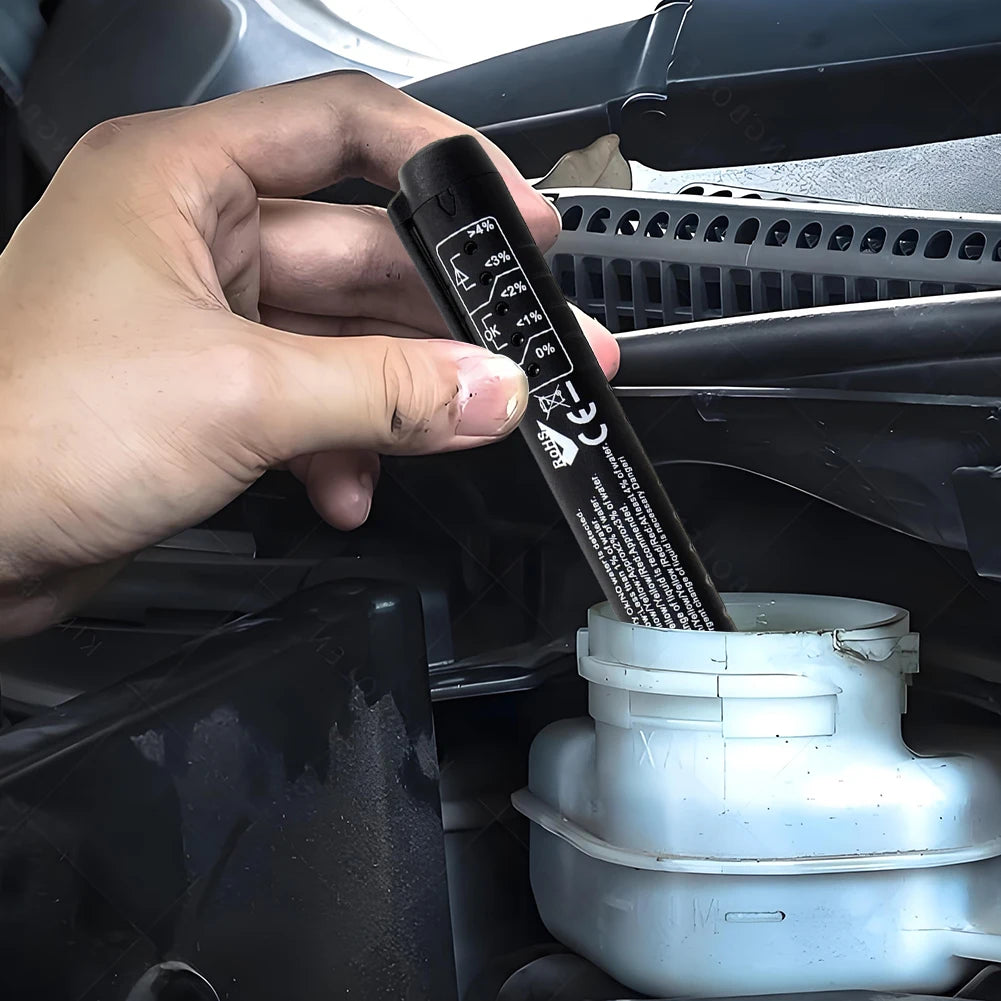 Accurate Oil Quality Diagnostic Tool 5 LED Indicator Car Brake Fluid Tester Oil Quality Detector Car Vehicle Auto Testing Tool