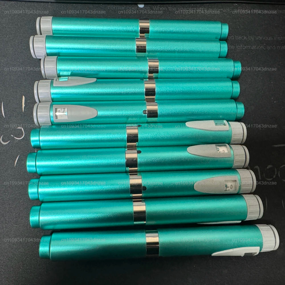 Multi-use Precise Dosing Reusable  Injection Pen 3ml Empty Cassette Bottle Cartridges 4-8mm Pen Tip Sterile Individual Packaging