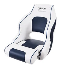 SucceBuyCaptain Bucket Seat Pontoon Boat Seat with Thickened Sponge Padding Boat Captain Chair for Fishing Boat Sightseeing Boat