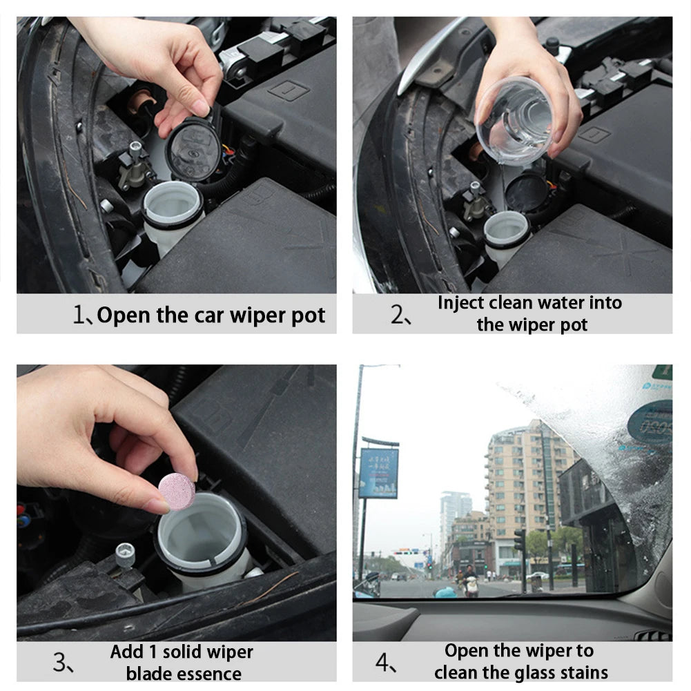 Strong Cleaning Effervescent Tablets Car Effervescent Tablets Windscreen Wiper Cleaning Tablets Household Cleaning Tablets