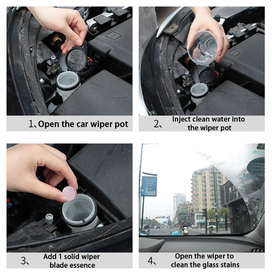 Strong Cleaning Effervescent Tablets Car Effervescent Tablets Windscreen Wiper Cleaning Tablets Household Cleaning Tablets