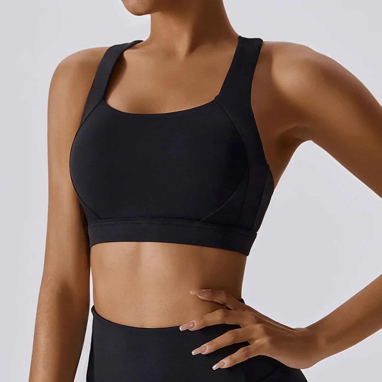 Women Cross Strap Sports Bra Top Women Push Up Sport Bra Yoga Gym Crop Top Brassiere Fitness Top Sport Bra Breathable Bras