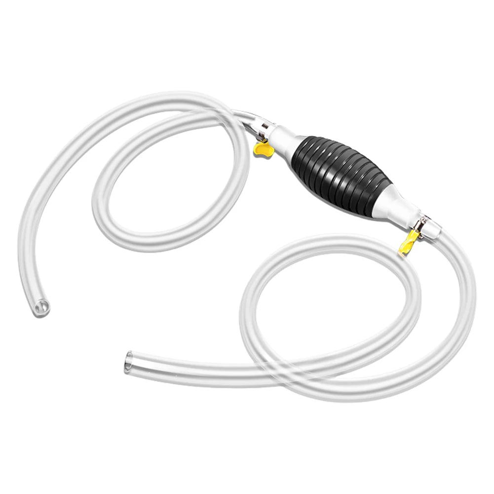 Hand Straw Pump with Hose High Flow Siphon Hand Pump Portable Manual Car Fuel Transfer Pump Fit for Fuel Petrol Diesel Gasoline