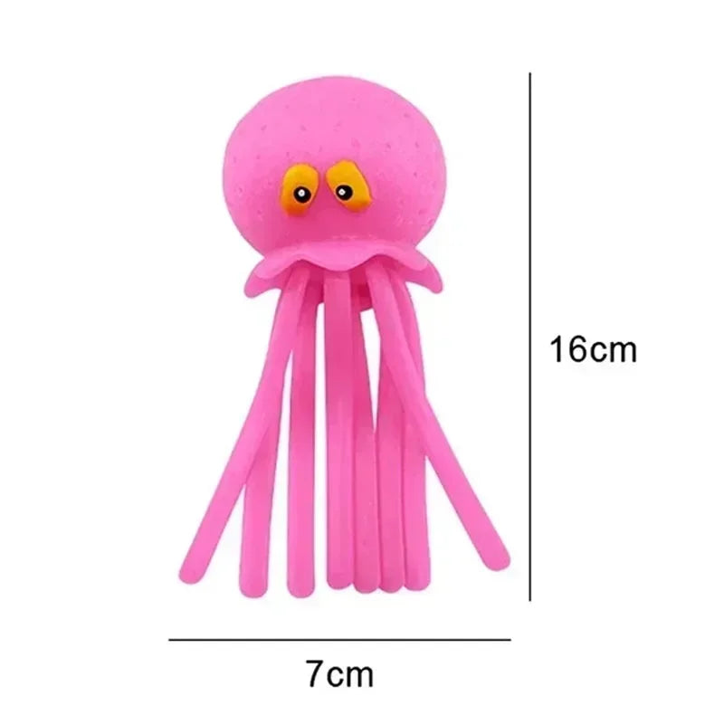 1/4pc Baby Bath Toys Sponge Water Absorbing Octopus Squeezing Stress Relief Toy Summer Swimming Play Water Bath Toy for Children