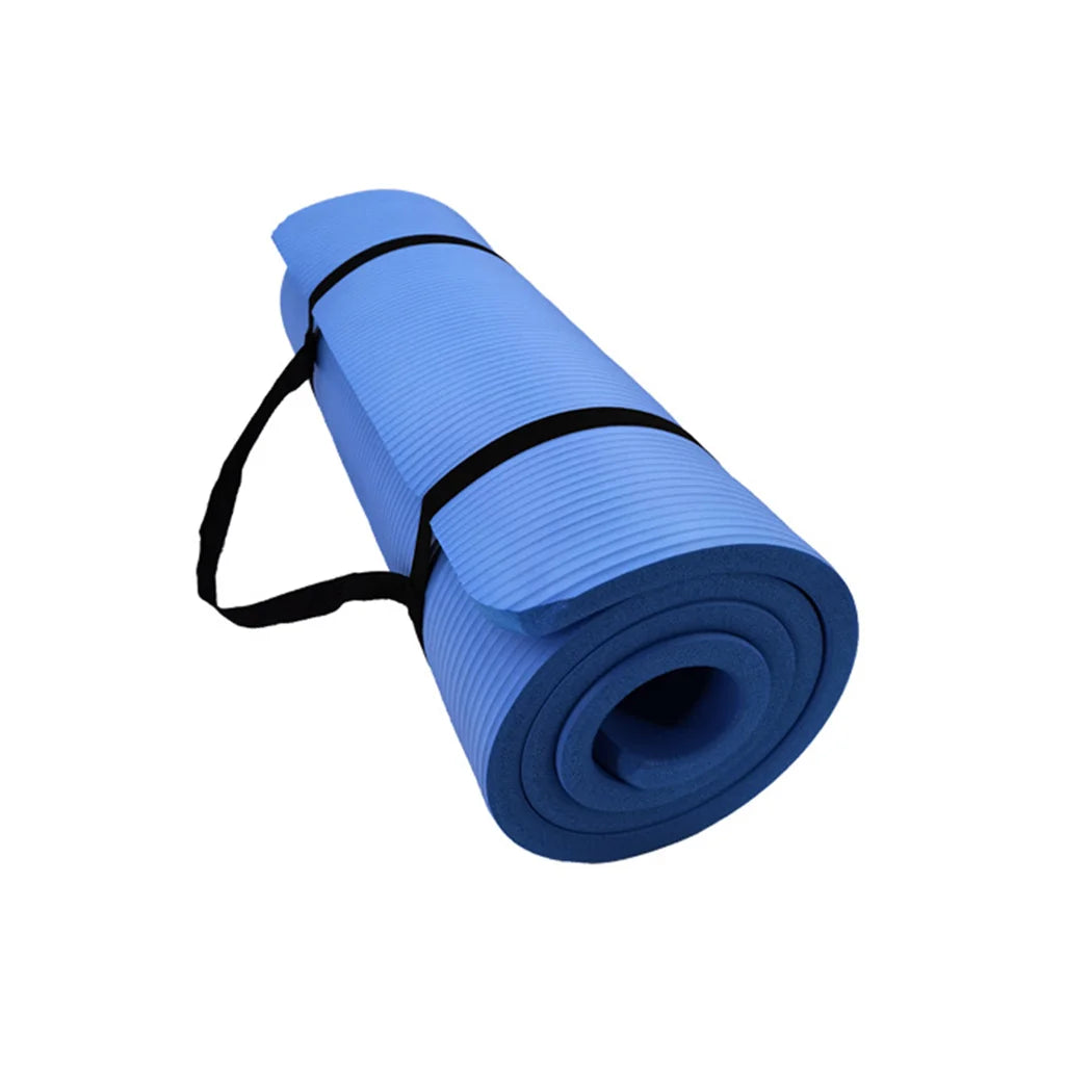 PORIYA 10/15/20MM Thick Yoga Mat Pad NBR Nonslip Exercise Fitness Pilate Gym Durable
