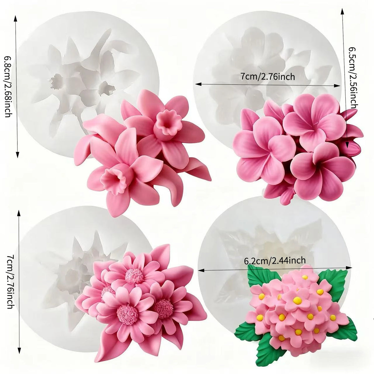 1Pieces3DLeaf Shape Pendant Casting Mold Candy Lovers Chocolate Baking Mold，DIYCake Decorating Tools，Baking tool，Kitchen Gadgets