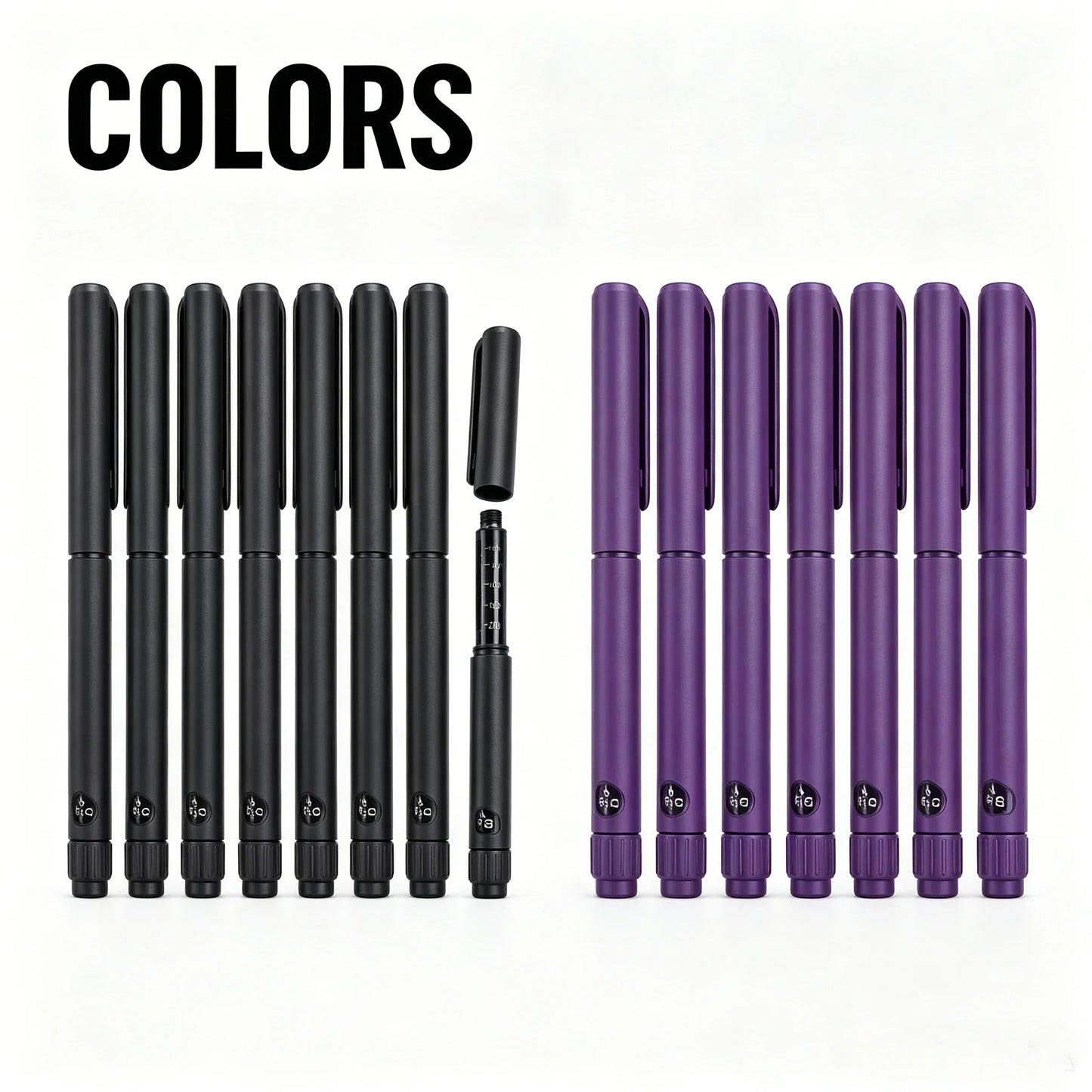 Rotary Push Disposable Sterile Insulin Injection Pens Adjustable Growth Hormone Dosage 60U Magic Beauty Injection Pen