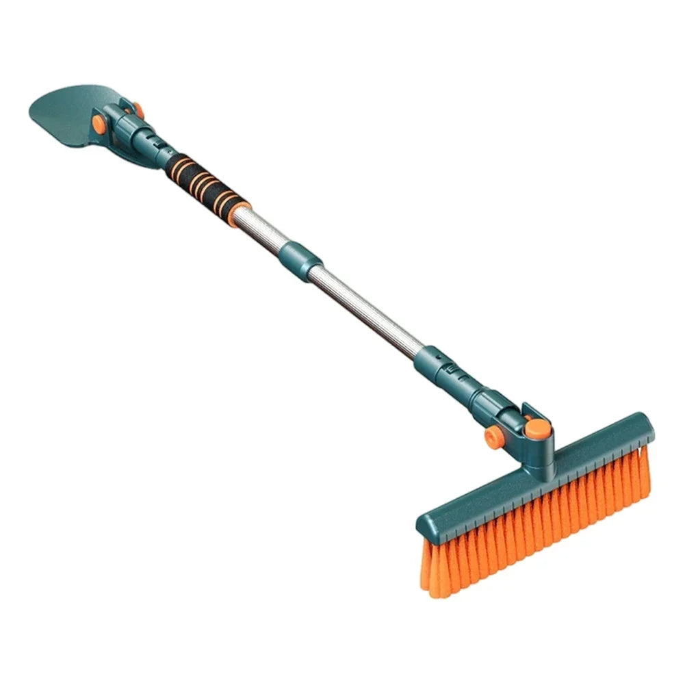 Extendable Snow Brush with Ice Scraper Ergonomic Grip Snow Remover Retractable Snow Scraper Winter Cleaning Tool for Cars & SUVs