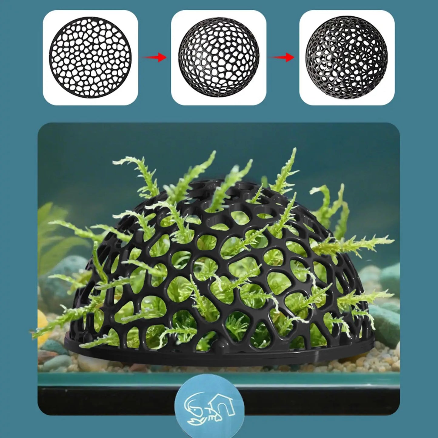 Plastic Hollow Small Fish Shrimp Hiding Shelter Aquarium Decoration Betta Resting Place Cave Hiding Tools Supplies For Tank