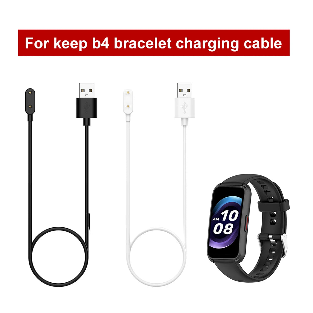 1m Charging Cable Stand Replacement 5V USB Charger Cable Cord Portable Accessories for Smart Watch for Huawei Watch Fit2