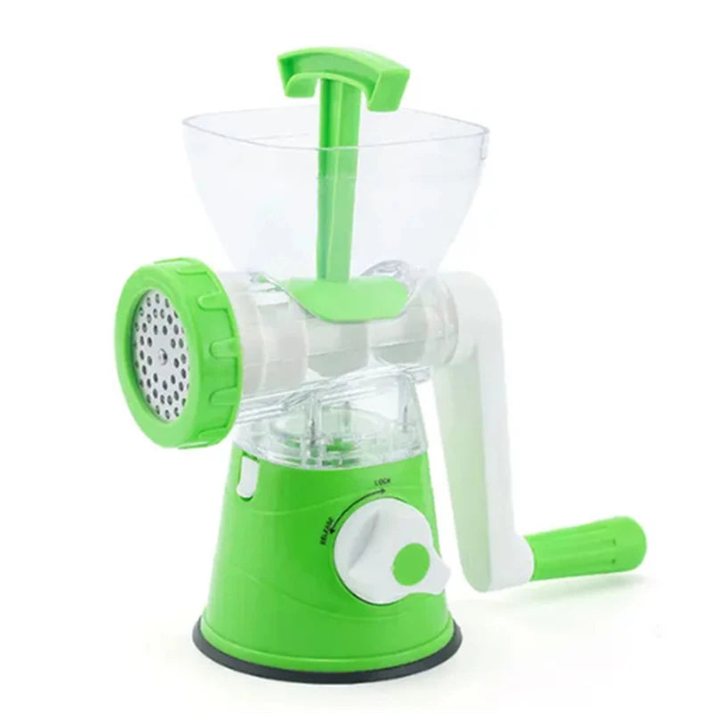 Meat Grinder Manual Processors Food Mincer Kitchen Machine Sausage Maker Stuffer Vegetable Chopper Blender Household Enema Tool