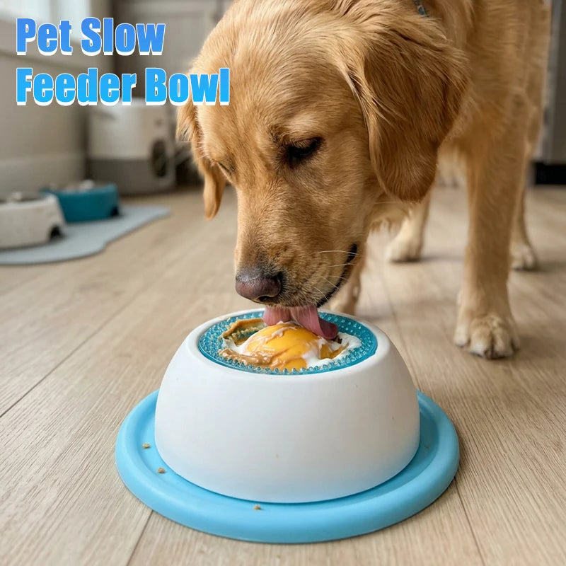 Dental Health Lick Mat Slow Feeder Food Dispenser For Puppy Training Mental Enrichment Toys For Pet Dog Cat With Non-Slip Base