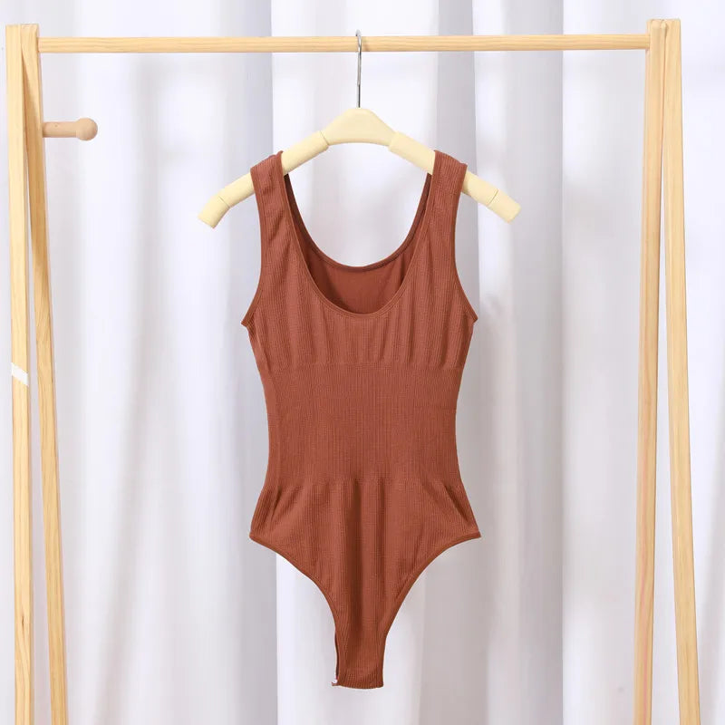 Women Non-wire Bra And Panties Set Seamless Underwear Lingerie Set Tummy Control Shapewear Slimming Thong Female Jumpsuit